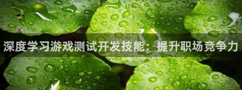 沐鸣登陆测速：深度学习游戏测试开发技能：
