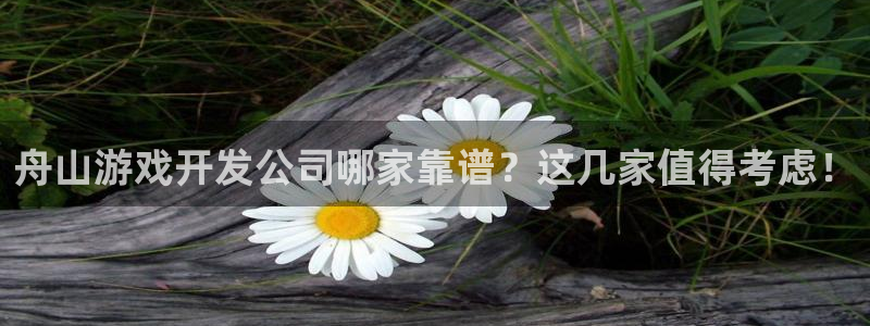 沐鸣娱乐官方网站注册链接：舟山游戏开发公