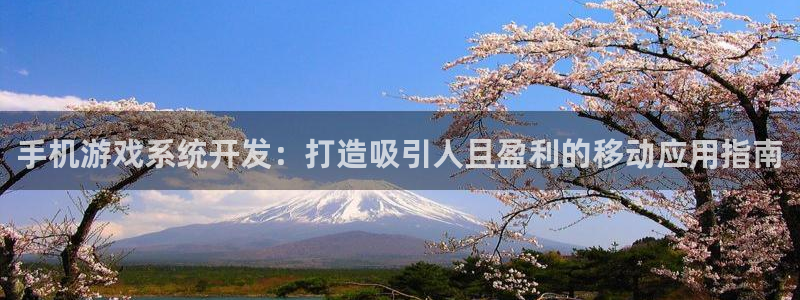 沐鸣开户测速：手机游戏系统开发：打造吸引