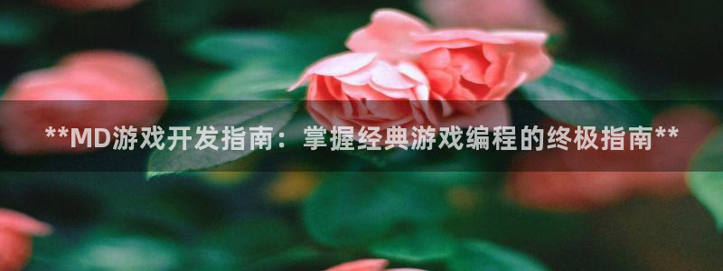 沐鸣网站：**MD游戏开发指南：掌握经典