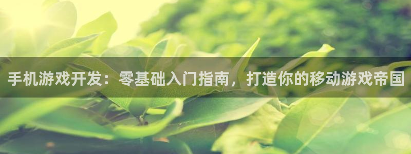 沐鸣科技有哪些产品可以买：手机游戏开发：