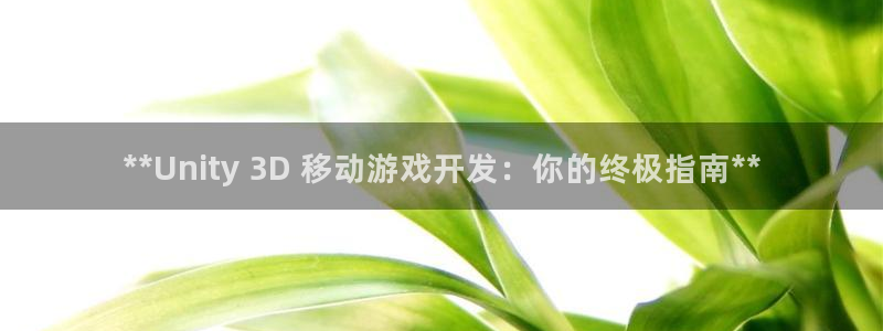 沐鸣娱乐官方网站入口：**Unity 3