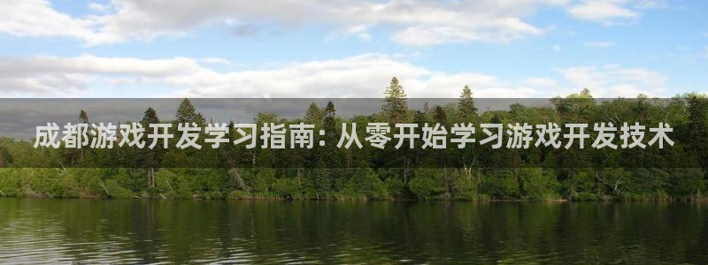 沐鸣app：成都游戏开发学习指南: 从零